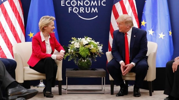 WEF 2020: USA und EU diskutieren über Handelsabkommen