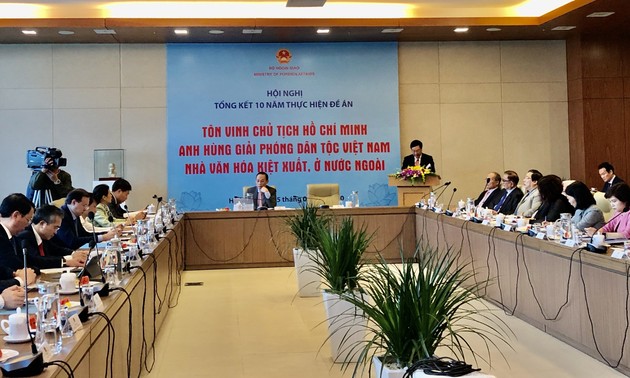 Werte von Ideologie, Kultur und Moral Ho Chi Minhs im Ausland verbreiten