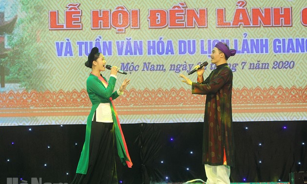Eröffnung des Festes vom Lanh-Giang-Tempel und der Kultur-Tourismuswoche Lanh Giang 2020