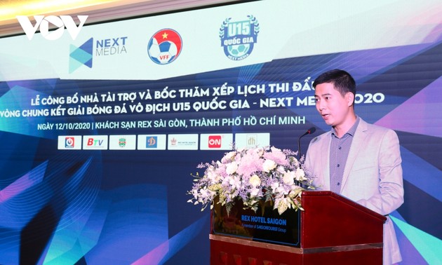Next Media ist Sponsor der vietnamesischen U-15-Meisterschaft 2020