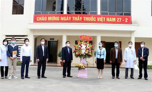 Dankbarkeit für Mediziner bei Covid-19-Epidemie in Hai Duong