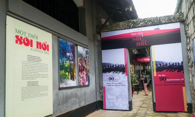 Ausstellung „Eine lebhafte Zeit“ in der Gedenkstätte des Hoa-Lo-Gefängnisses in Hanoi