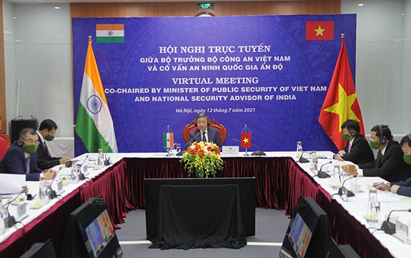 Beziehungen zwischen vietnamesischem Polizeiministerium und Nationalem Sicherheitsrat Indiens 