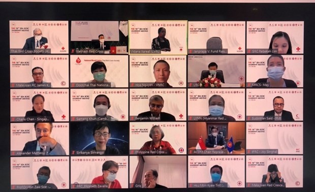 Online-Konferenz der Leiter des Roten Kreuzes und Roten Halbmondes in Südostasien eröffnet