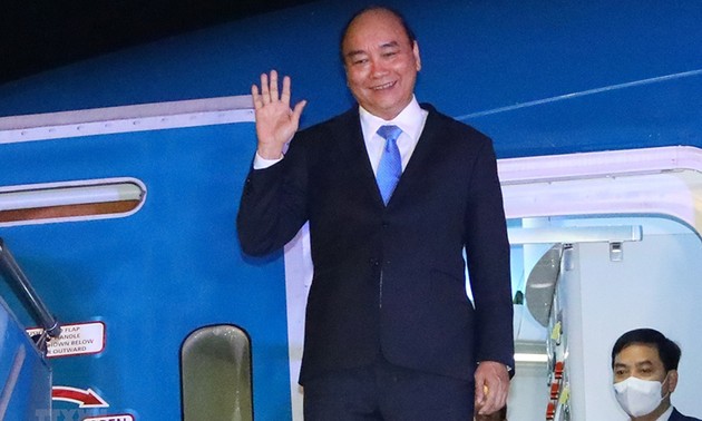 Staatspräsident Nguyen Xuan Phuc beendet seine Reise zur 76. UN-Vollversammlung