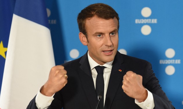 Französischer Präsident Macron bekräftigt die Sonderposition Vietnams in Außenpolitik Frankreichs
