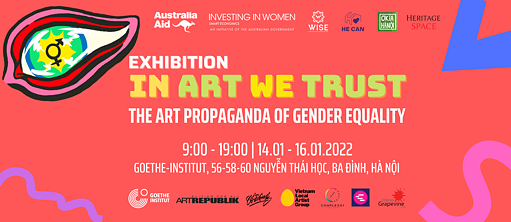 Plakatwettbewerb über Geschlechtergleichheit In Art We Trust