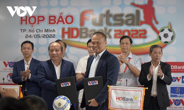 Pressekonferenz zur Veröffentlichung der Futsal-Nationalmeisterschaft und des Nationalpokals