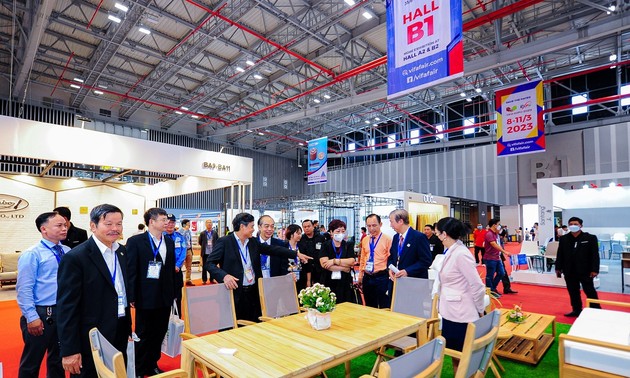 Über 600 vietnamesische Unternehmen beteiligen sich an internationaler Möbelmesse