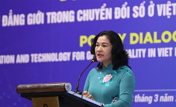 Politikdialog zur Geschlechtergleichheit in digitaler Transformation in Vietnam