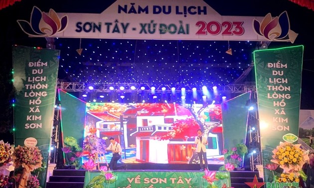 Eröffnung des Tourismusjahres Son Tay 2023