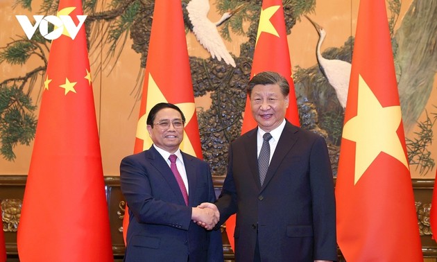 China-Besuch des Premierministers Pham Minh Chinh erreicht zahlreiche wichtige Ergebnisse