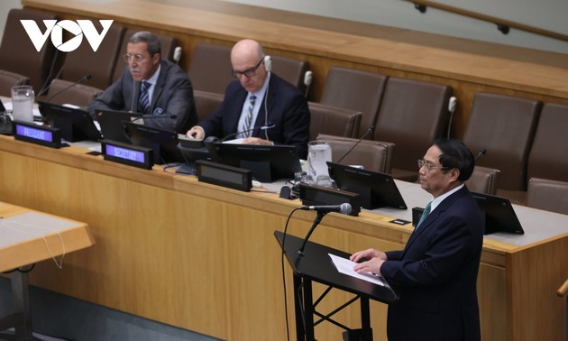 Premierminister Pham Minh Chinh nimmt an UN-Gipfel über Bekämpfung von Pandemien teil