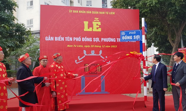 Neue Straße in Hanoi namens Dong Soi