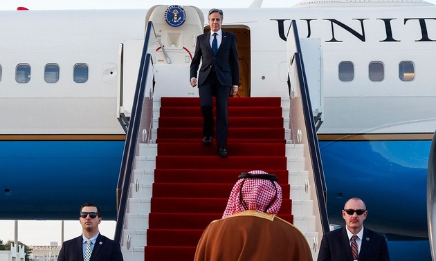 US-Außenminister bemüht sich um einen Ausweg für die Krise im Nahen Osten
