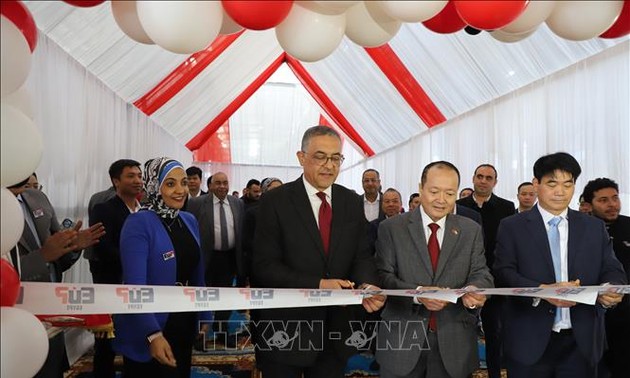 1. vietnamesische Fabrik in Ägypten in Betrieb genommen