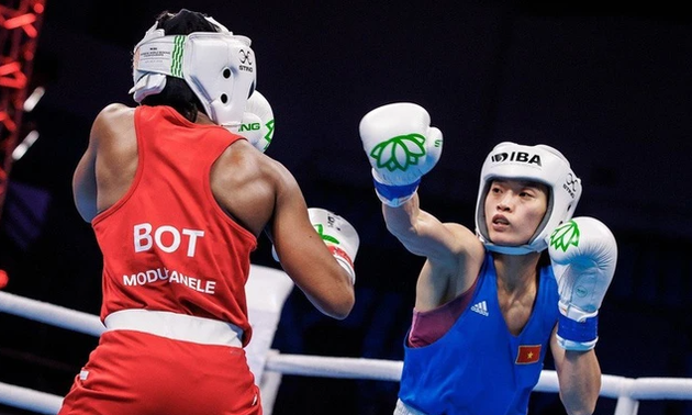 Vietnamesische Frauenboxmannschaft bemüht sich um die Olympischen Spiele 2024