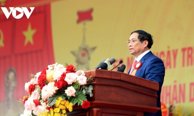 Premierminister Pham Minh Chinh nimmt an Feier zum 50. Jahrestag der Elitetruppe teil