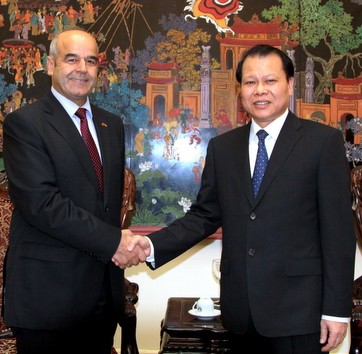 Memperkuat kerjasama antara Badan Auditing Vietnam dan Palestina