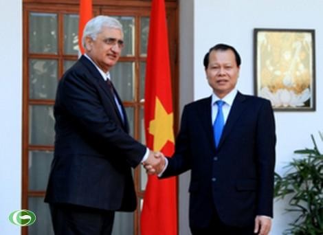 Deputi PM Vietnam, Vu Van Ninh melakukan pembicaraan dengan Menlu India