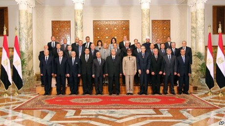 Kabinet sementara Mesir dilantik