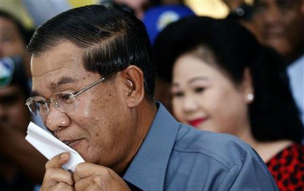 Hasil sementara pemilu Parlemen Kamboja untuk masa bakti ke-5