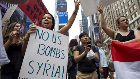 Banyak negara menolak intervensi militer terhadap Suriah