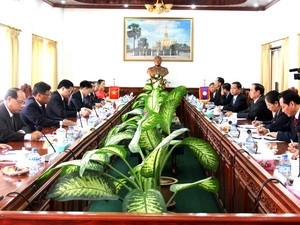 Memperkuat kerjasama antara kedua Departemen Pemeriksaan Komite Sentral Partai Vietnam dan Laos