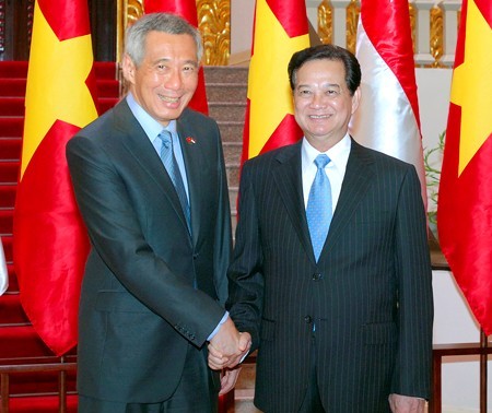 Pernyataan bersama Vietnam-Singapura tentang penggalangan hubungan kemitraan strategis