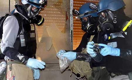 OPCW: 53,6% senjata kimia Suriah sudah dimusnahkan