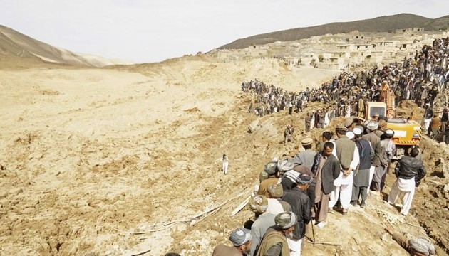 Komunitas internasional membantu Afghanistan mengatasi akibat tanah longsor