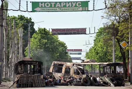 Situasi di bagian Timur dan Selatan Ukraina tetap berlangsung rumit