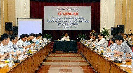 Mengumumkan Perancangan induk pengembangan sosial-ekonomi di zona ekonomi Bac Bo