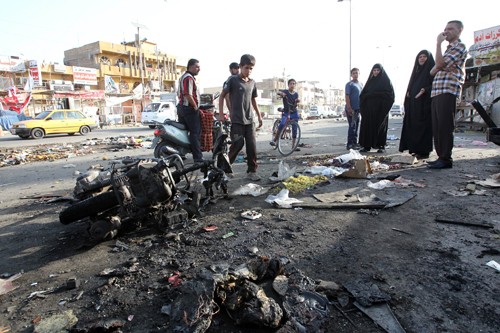 IS mengaku melakukan serangan-serangan berdarah-darah di Ibukota Baghdad, Irak