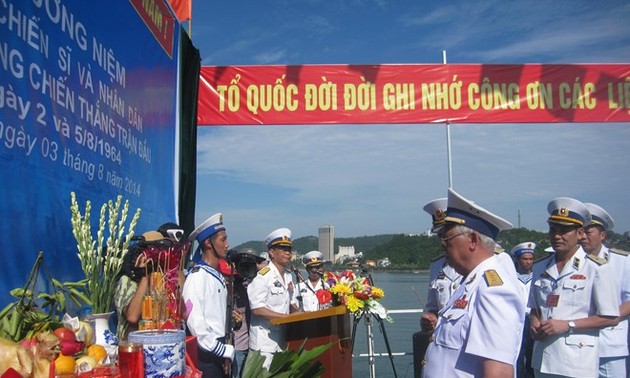 Memperingati ultah ke-50 kemenangan pertama dari Angkatan Laut Vietnam