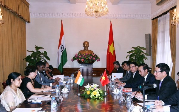 Hubungan persahabatan istimewa Vietnam-India menghadapi kemajuan-kemajuan baru