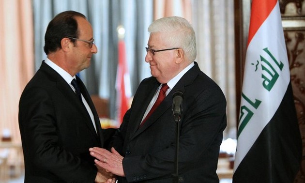 Konferensi Paris berkomitmen akan membantu Irak menentang IS