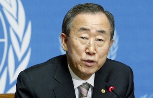 Sekjen PBB, Ban Ki-moon mengimbau untuk membela para migran