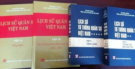 Mengumumkan dua buku: Sejarah Militer Vietnam dan Sejarah Fikiran Militer Vietnam