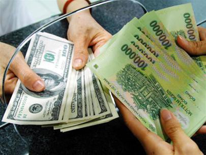 Bank Negara Vietnam menyesuaikan kurs mata uang VND/USD