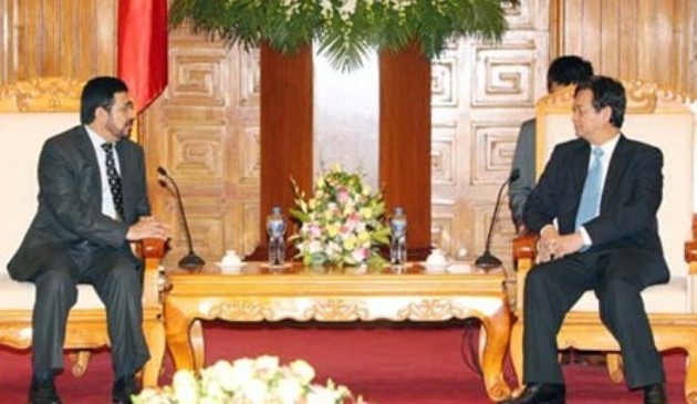 PM Vietnam, Nguyen Tan Dung menerima Duta Besar Kerajaan Oman, Sultan Saif Hilal Al Mahruqi