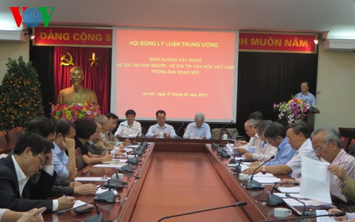Membina sistim nilai manusia-nilai kebudayaan Vietnam pada tahapan baru