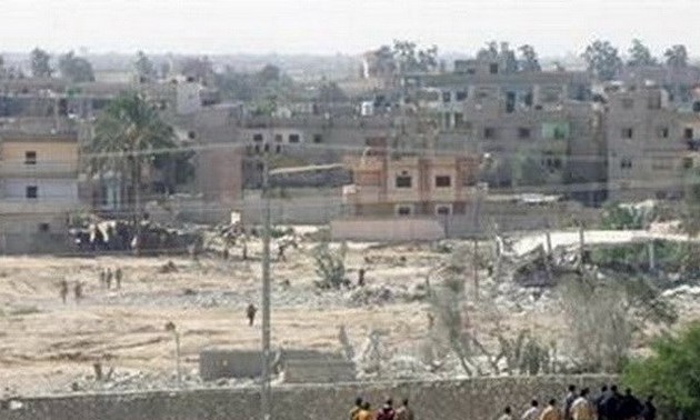 Mesir terus memperluas daerah penyangga keamanan yang berbatasan dengan Jalur Gaza