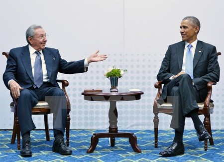 Pembicaraan bersejarah antara Presiden AS dan Presiden Kuba