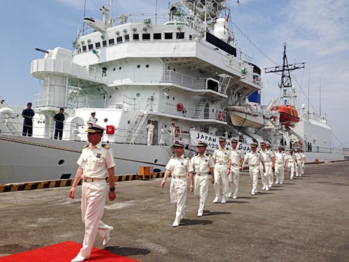 Kapal polisi laut Jepang mengunjungi kota Da Nang