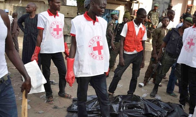 Serangan bom bunuh diri di Nigeria sehingga menewaskan sedikit-dikitnya 26 orang