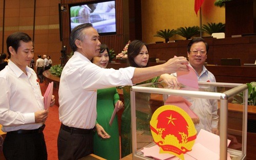 MN Vietnam memberikan suara untuk mengesahkan usulan mengangkat Hakim Mahkamah Agung Rakyat