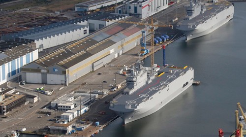 Perancis dan Mesir mencapai permufakatan tentang perjualan dua kapal perang Mistral