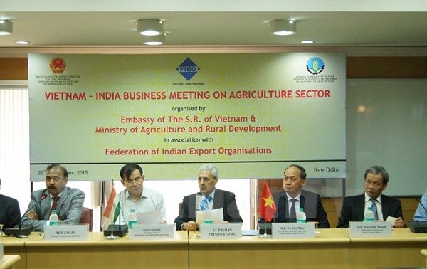 Vietnam dan India mendorong pertukaran hasil pertanian