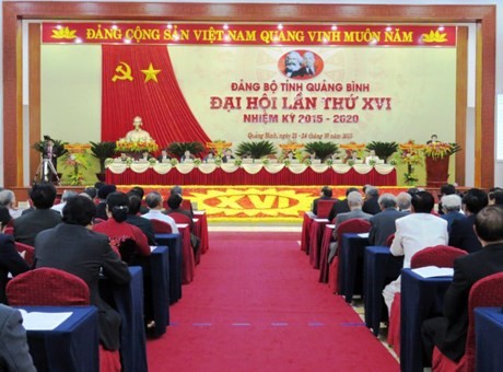 Banyak provinsi dan kota mengadakan Kongres Partai Komunis masa bakti 2015-2020